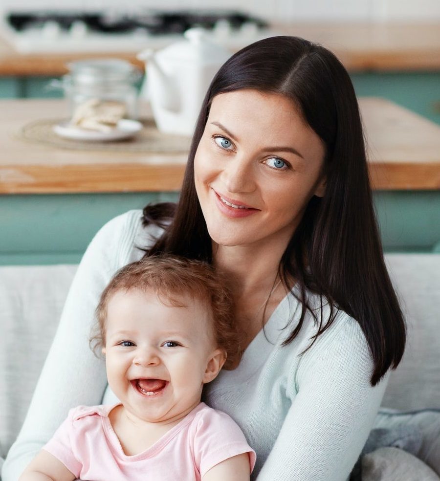 Mother and baby